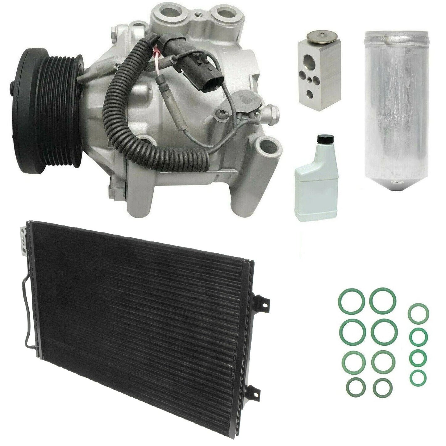 AC Compressor Kit with Condenser for Toyota Corolla AB05 (GG545) (2005–2015)