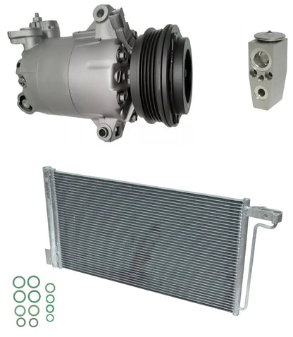 A/C Compressor Kit With Condenser for Ford Focus 2.0L (2017–2018)