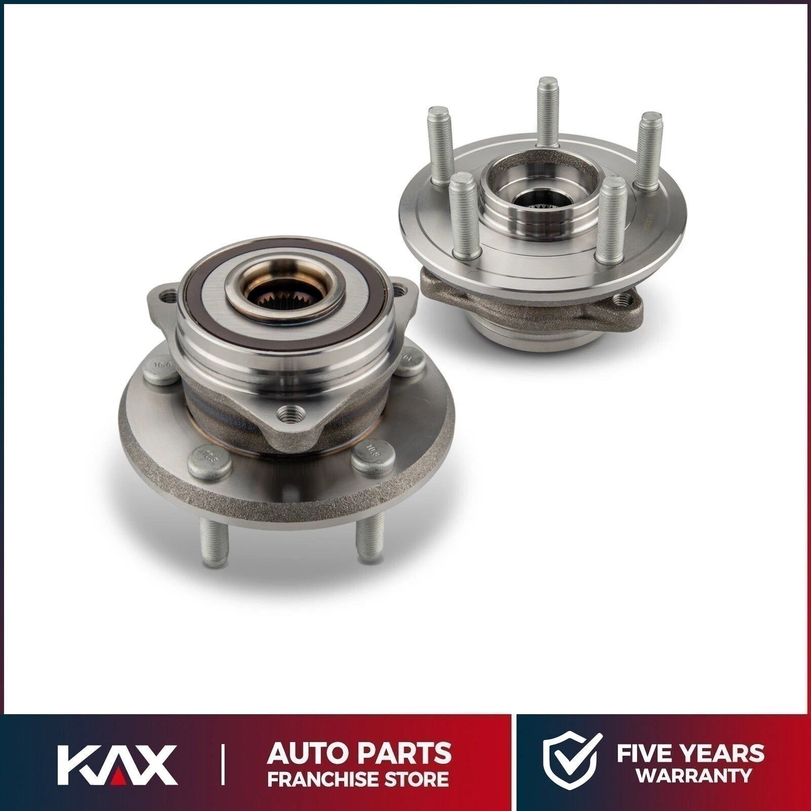 2x Front Side Wheel Bearing & Hub Assembly for Jeep Grand Cherokee Durango (1999–2020)