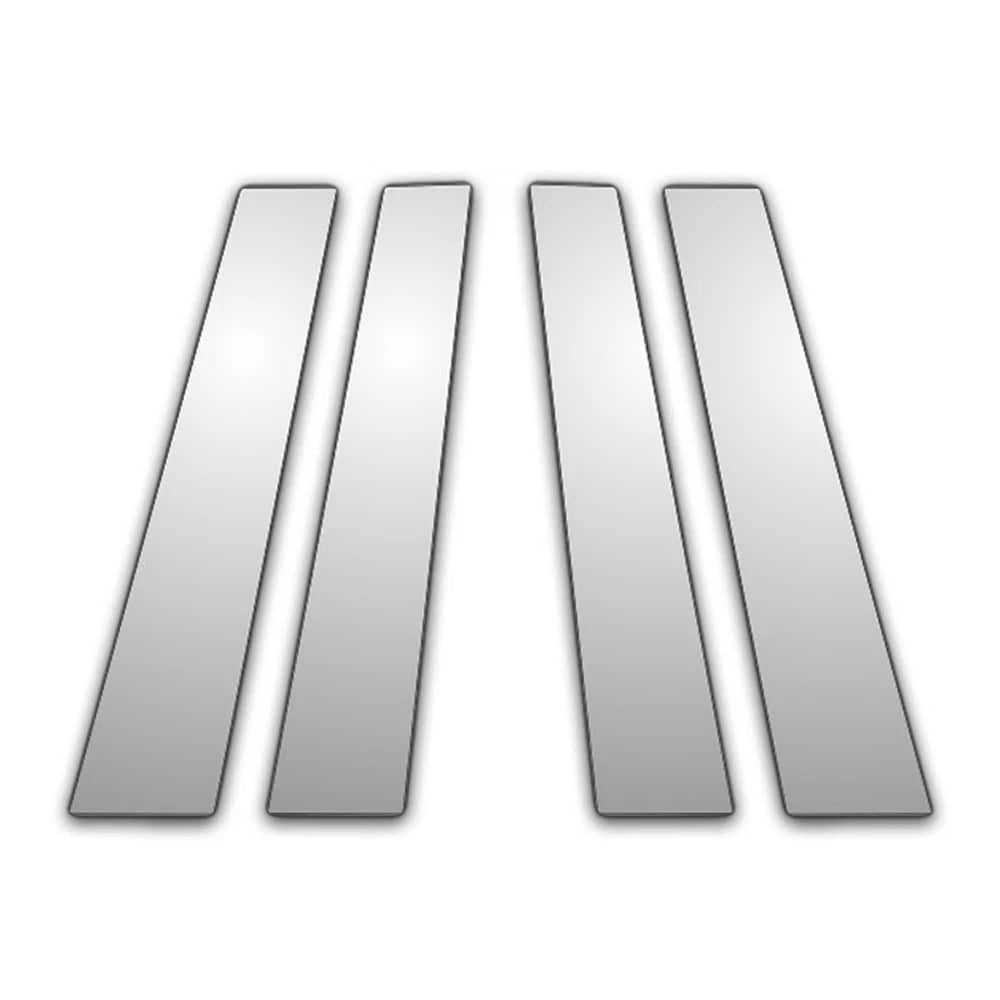 4Pc Chrome Pillar Post Covers Replacement for Cadillac Escalade (2007–2014)