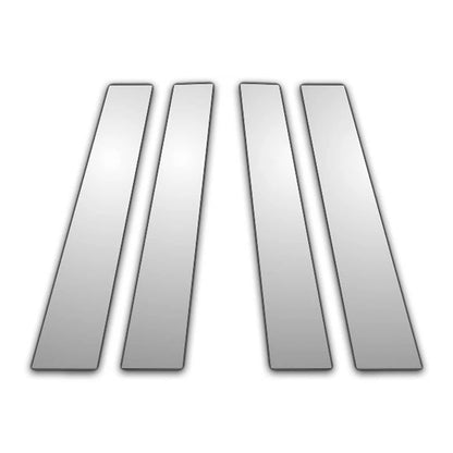 4Pc Chrome Pillar Post Covers Replacement for Cadillac Escalade (2007–2014)