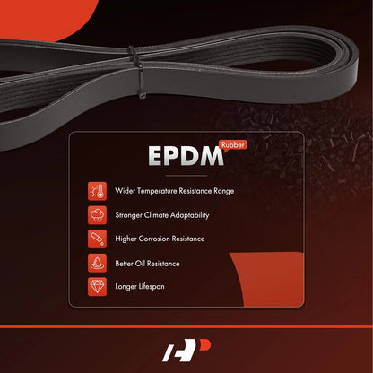 Air Conditioning Serpentine Belt for Chevrolet Camaro (2010–2015)