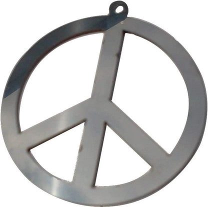 2pc Luxury FX Peace Emblem Decal Set for Universal Vehicle (2010–2024)