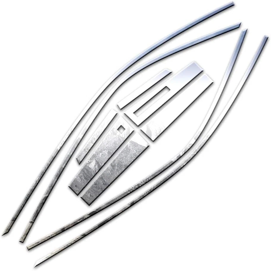 10pc Luxury Stainless Window Trim Package for Lincoln Continental (2017–2021)