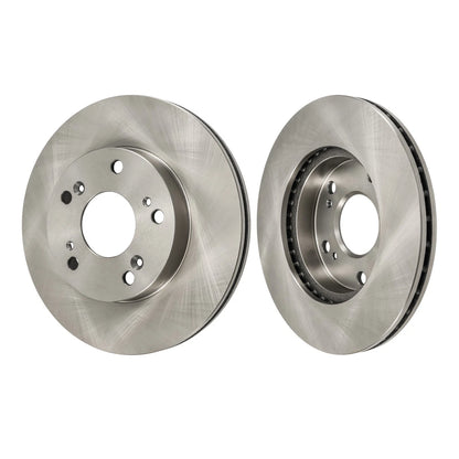 Front Vented Brake Rotors and Ceramic Pads Kit for Honda CR-Z (2011–2015)