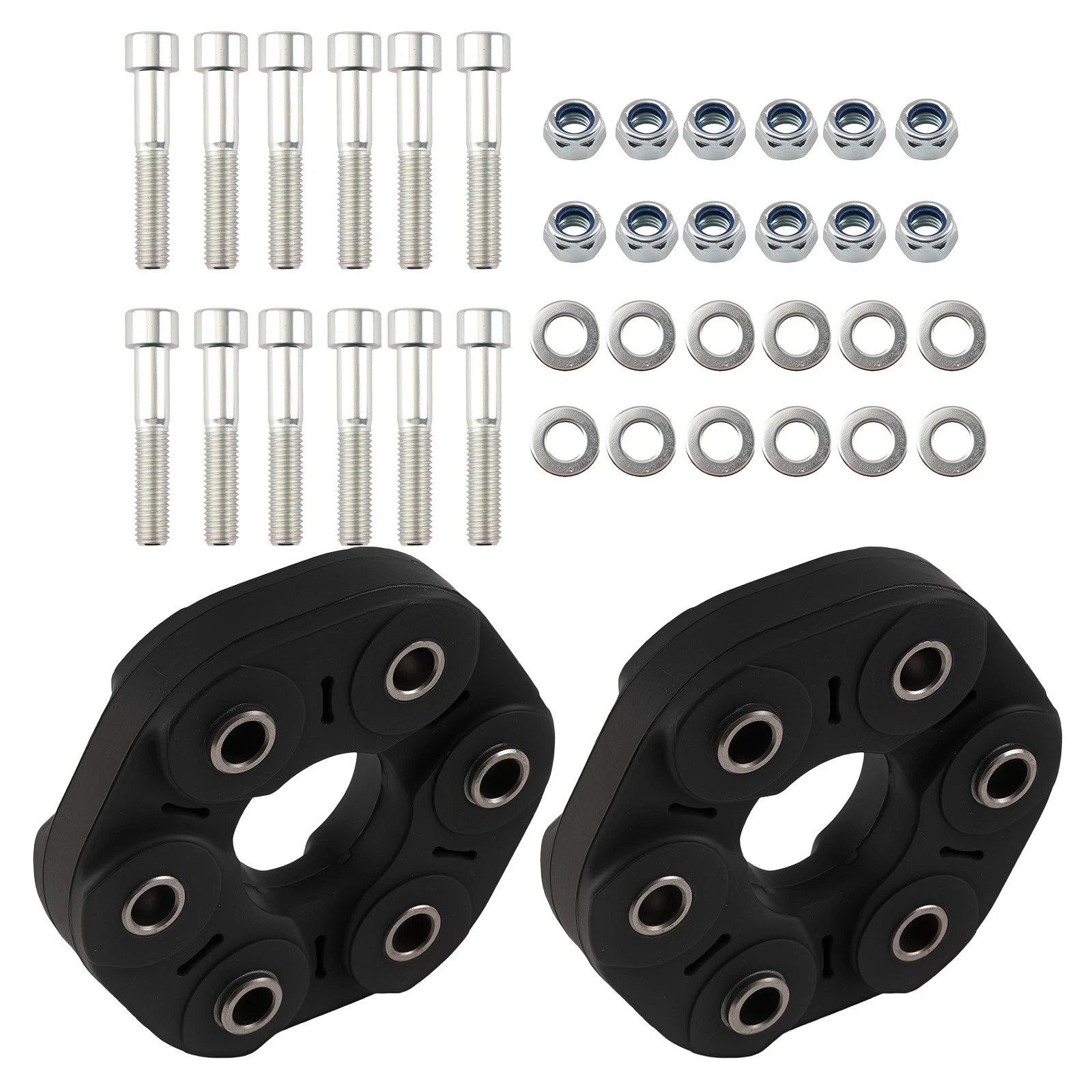 Driveshaft Rubber Flex Disc with Bolts for Mercedes W203 W210 W220 (2000–2006)