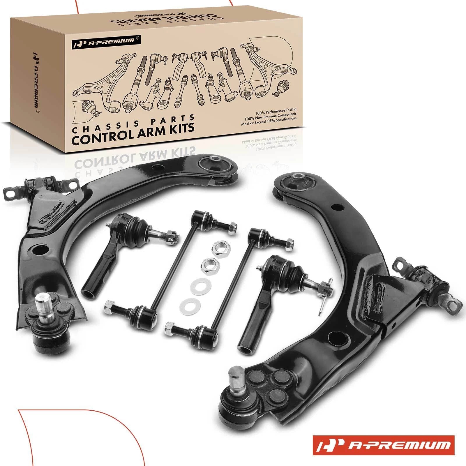 6X Front Control Arm with Ball Joint for Chevy HHR Cobalt (2008–2010)