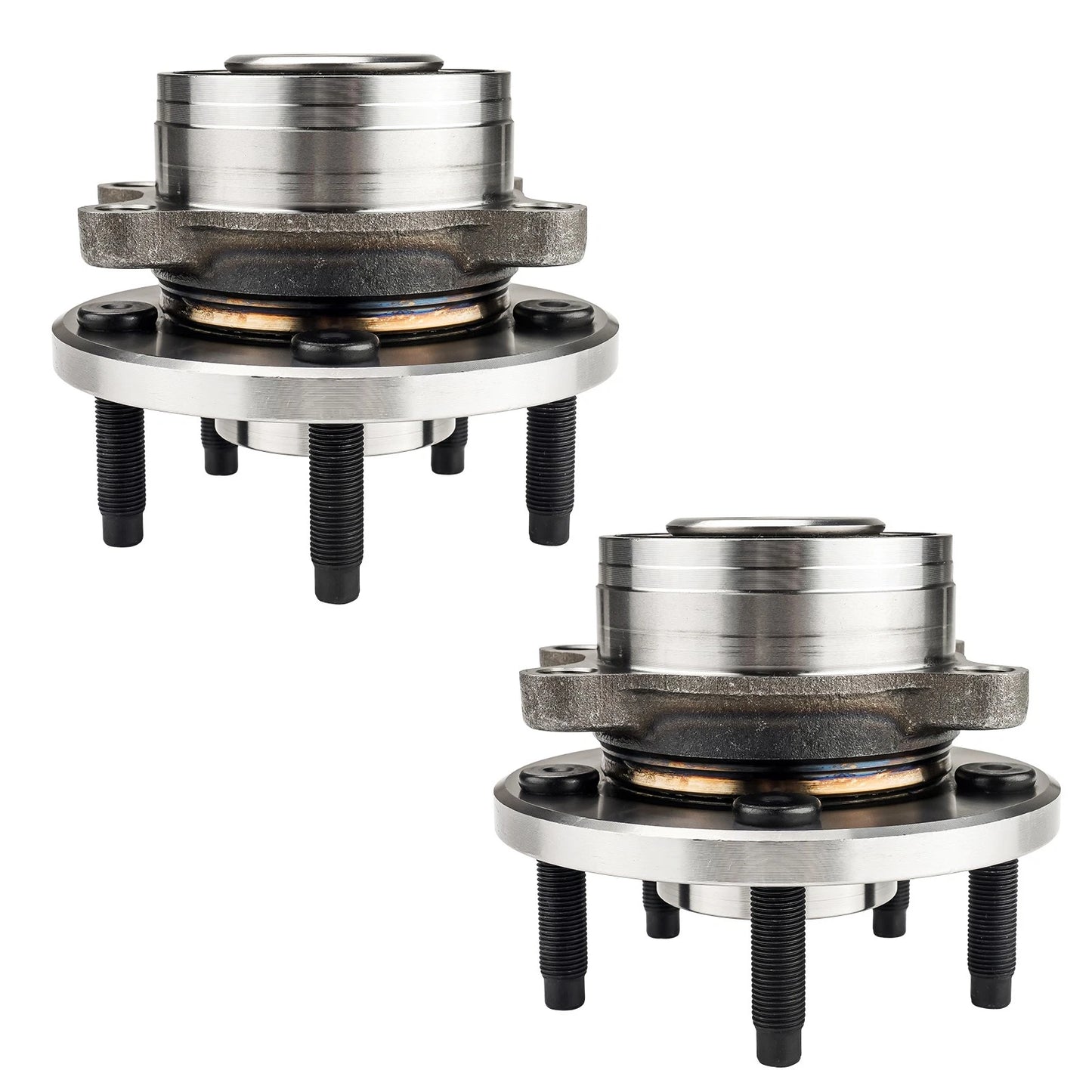 Front and Rear Wheel Hub and Bearing Assembly 2PC for Ford Explorer (2011–2019)