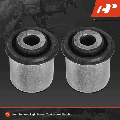 2X Front Lower Control Arm Bushing for Chevy Colorado GMC Canyon (2004–2008)