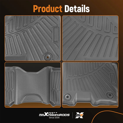 All-Weather Floor Mats & Liners for Dodge Ram 1500 2500 3500 Crew Cab (2013–2018)