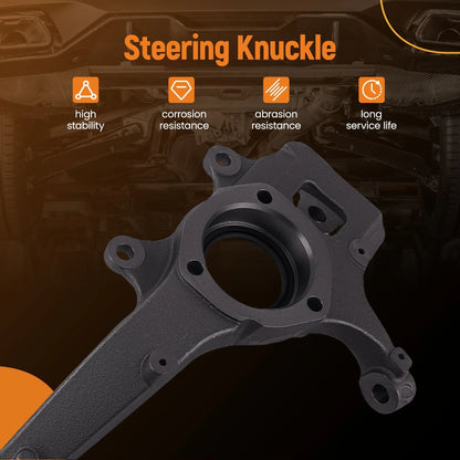 Front Steering Knuckle Kit for Lincoln Navigator (1998–2002) 4WD