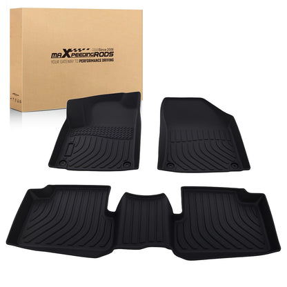 All Weather Carpet Floor Mats for Jeep Cherokee (2015–2023) TPE Rubber