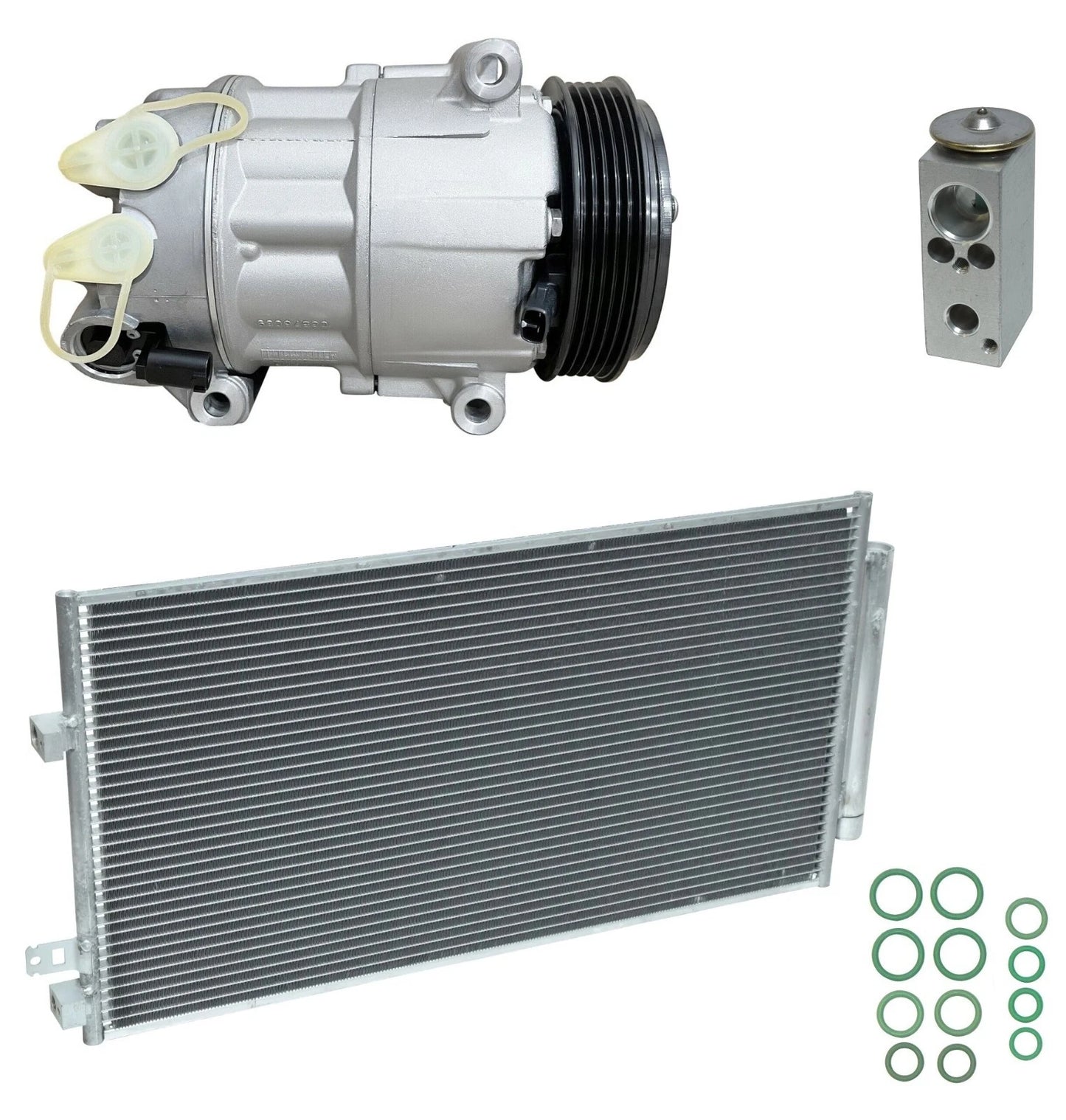 AC Compressor Kit With Condenser for Jeep Renegade 1.4L (2015–2021)