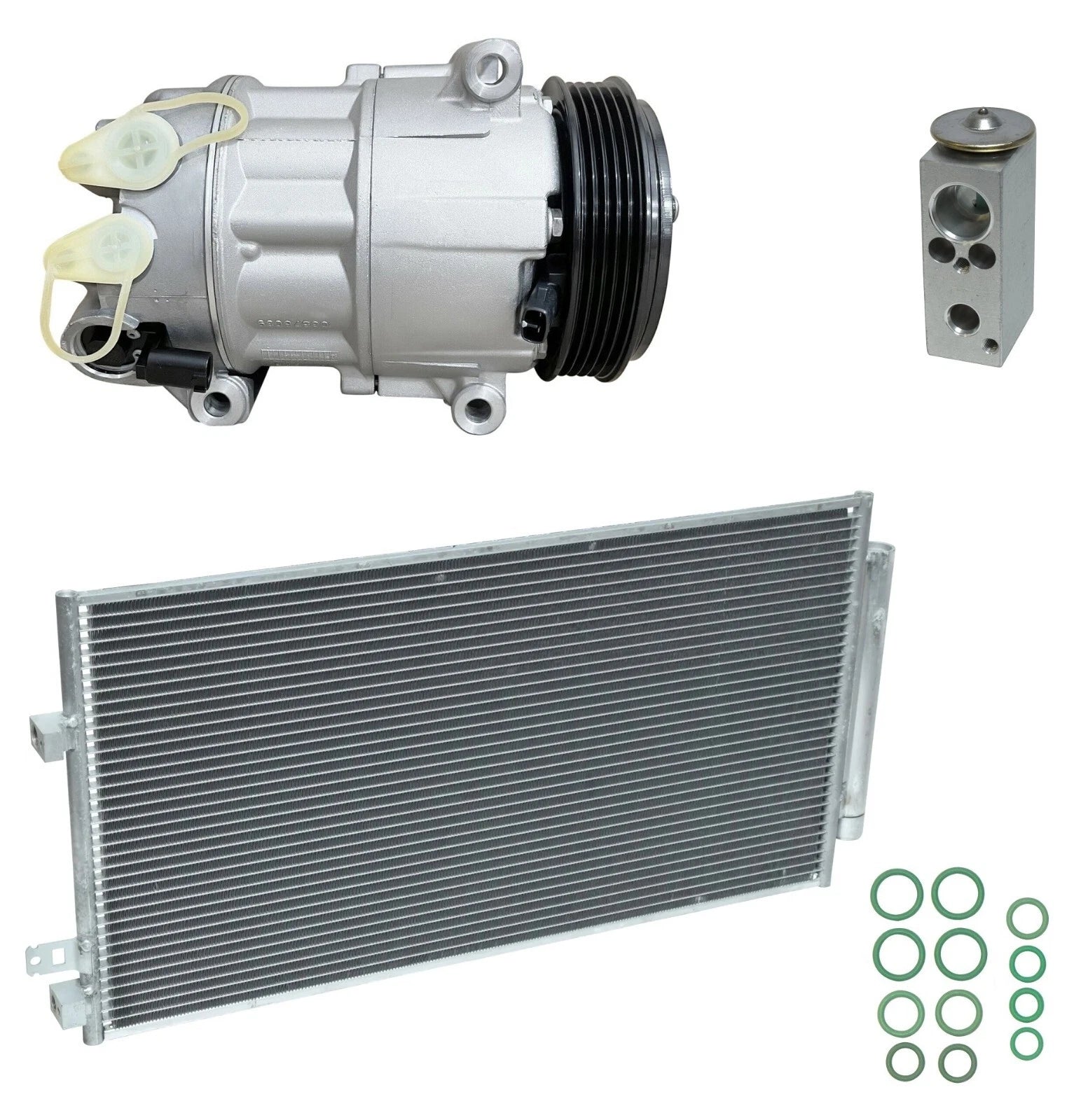 AC Compressor Kit With Condenser for Jeep Renegade 1.4L (2015–2021)