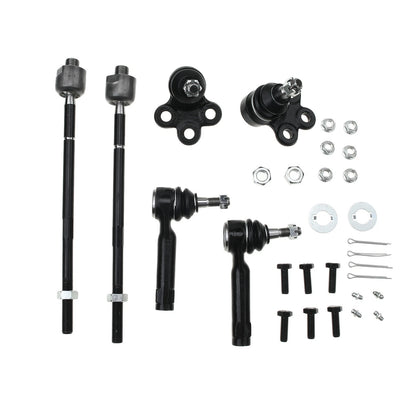 6x Front Inner Outer Tie Rod Ends & Ball Joints for Chevy Olds Pontiac