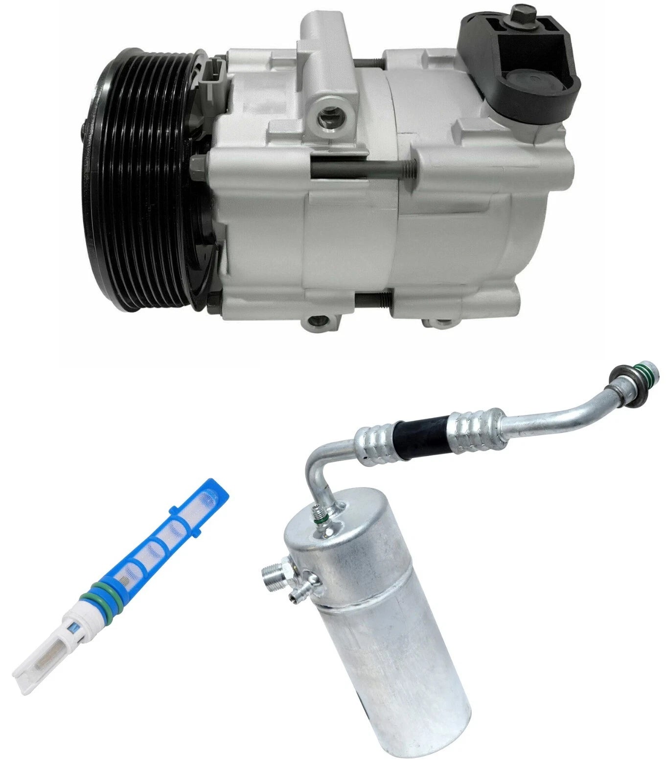 AC Compressor Kit Replacement for Ford Lobo 4.6L (1997–1997)