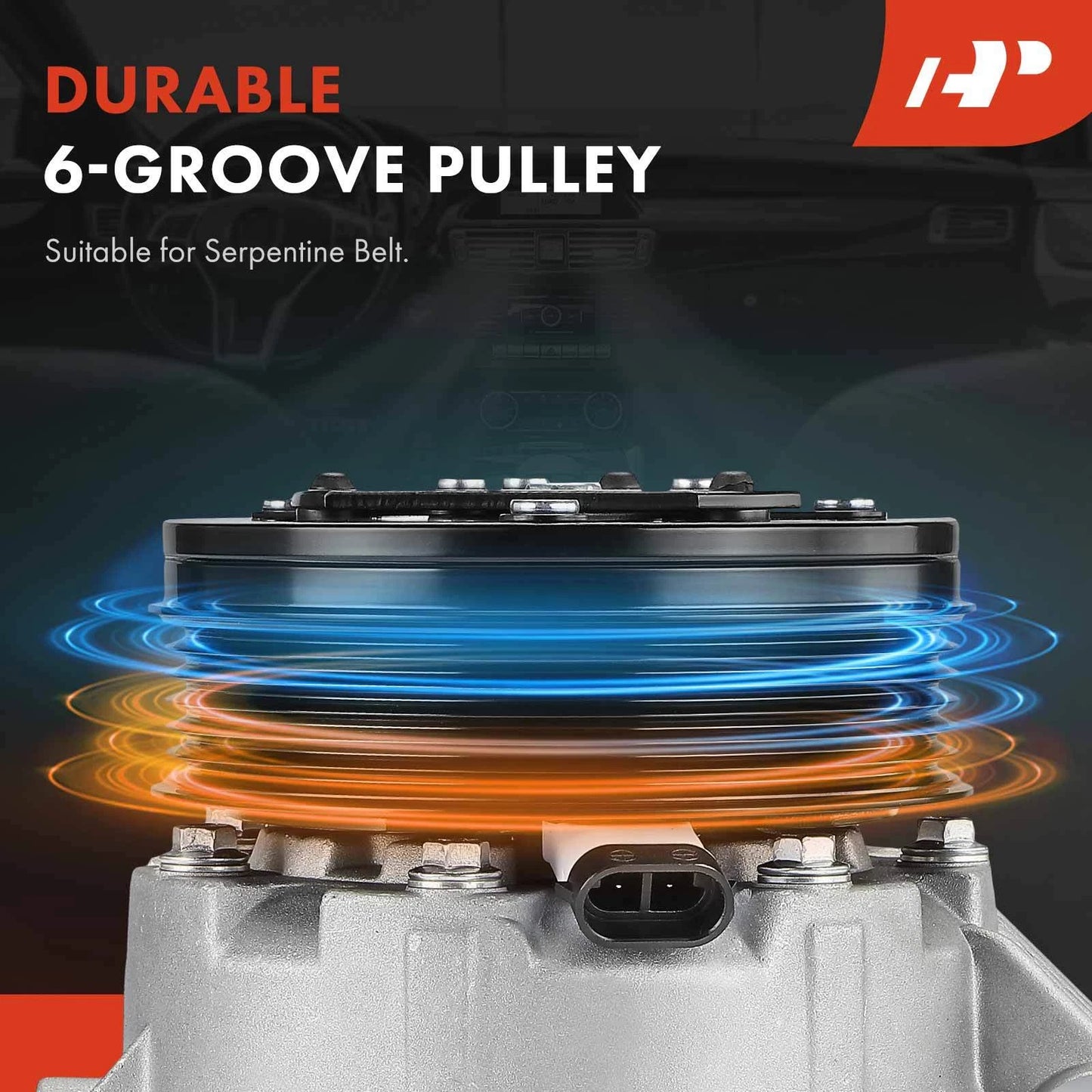 A/C Compressor with Clutch for Chevrolet Impala Monte Carlo (2004–2005)