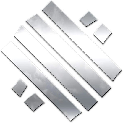 8pc. Luxury FX Rocker Panel Trim Lower Kit for 2008-16 Chrysler T&C Eagle Coach