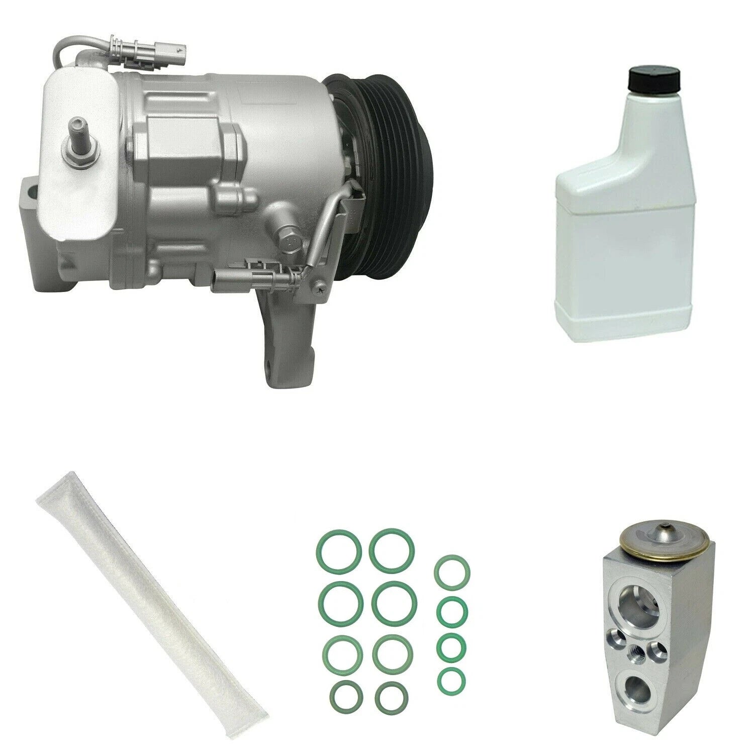 AC Compressor Kit Replacement for Chevrolet Impala 3.6L (2012–2013)