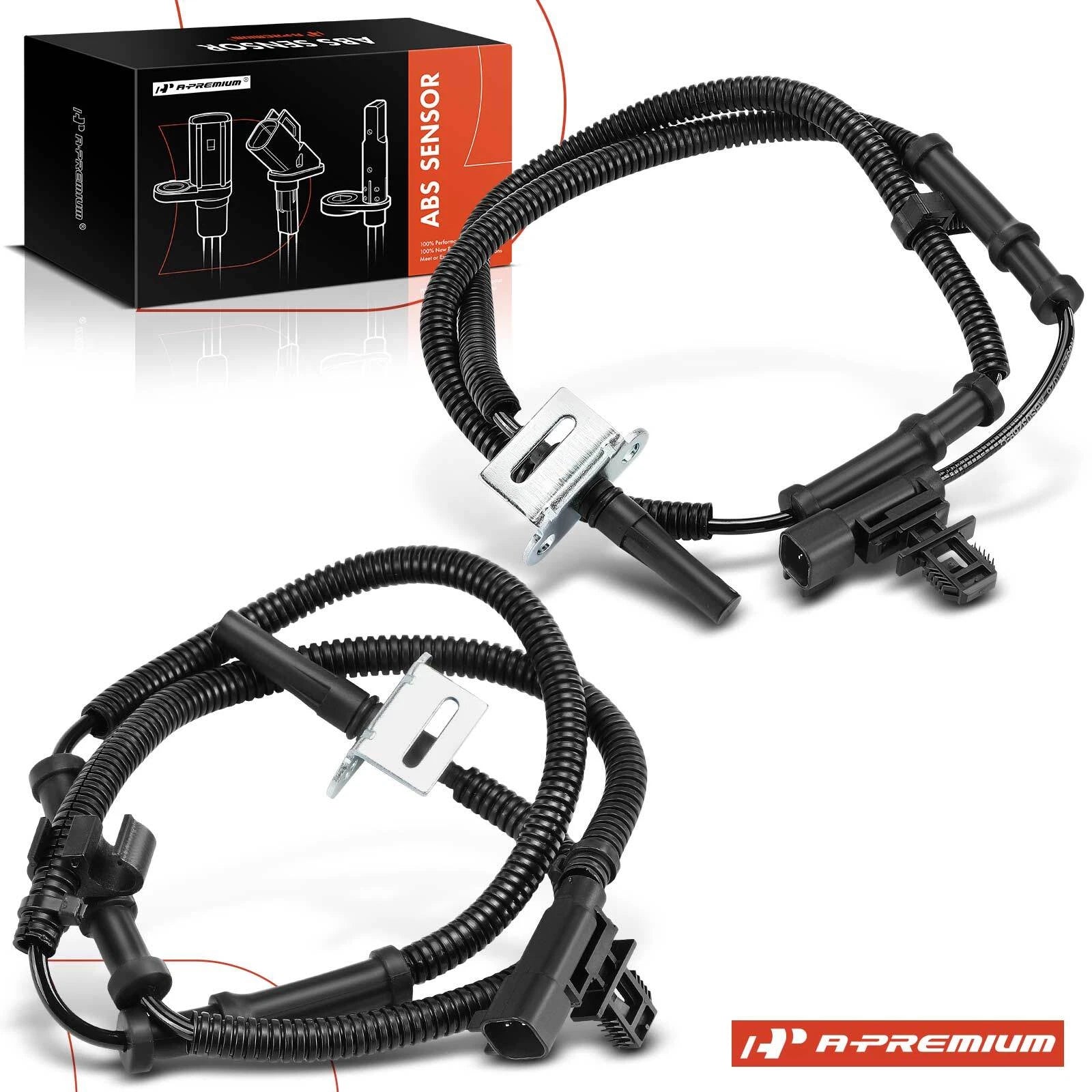 2X Rear ABS Wheel Speed Sensor for Chevy Express 3500 (2003–2023)