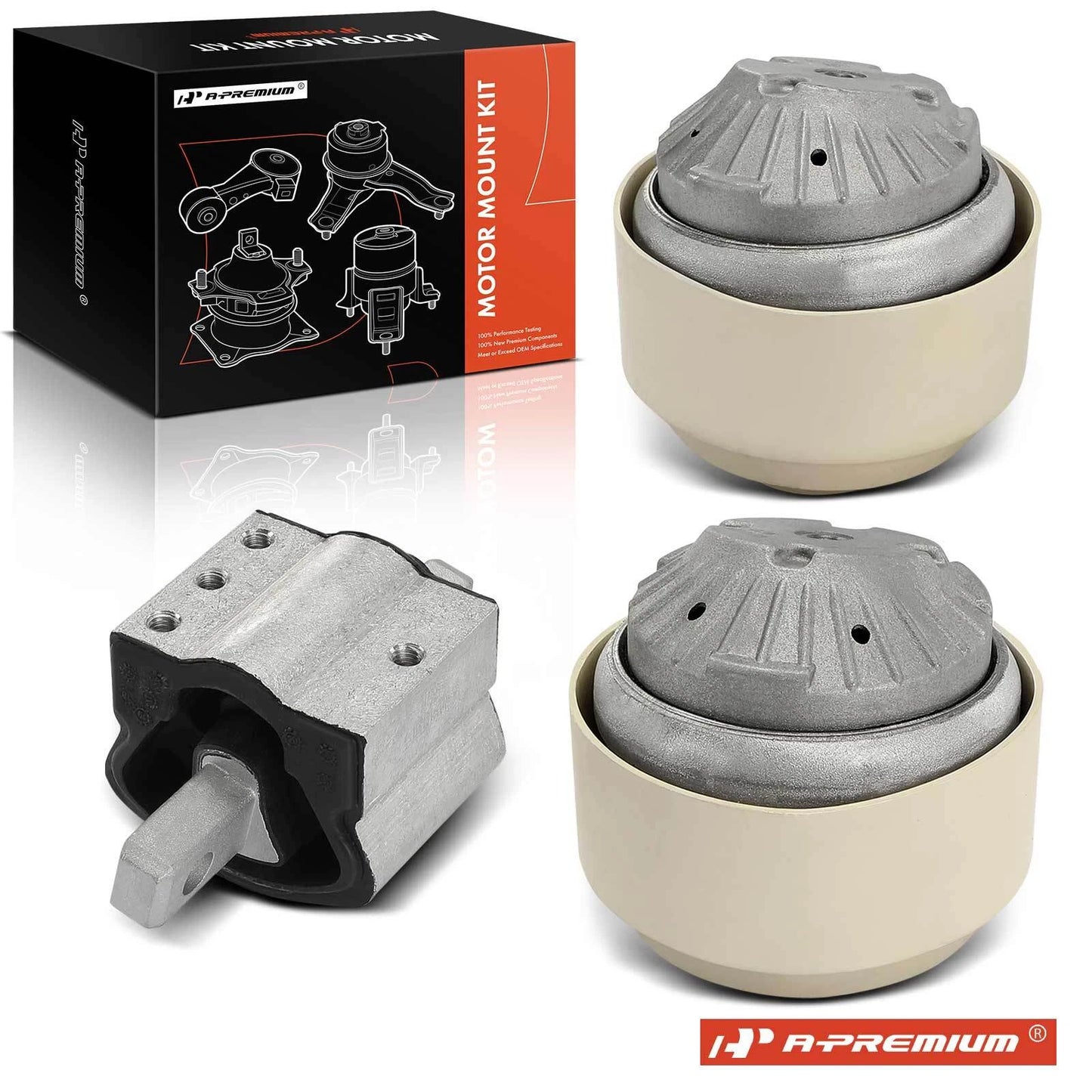3X Engine Motor & Transmission Mount for Benz C230 C280 C43 AMG CLS500 (2001–2006)