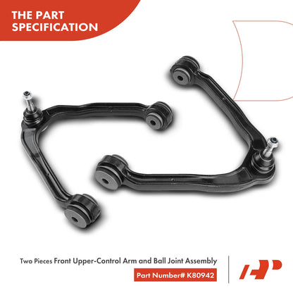 6x Front Wheel Bearing Control Arm Ball Joint Kit for Silverado 1500 (2007–2018)