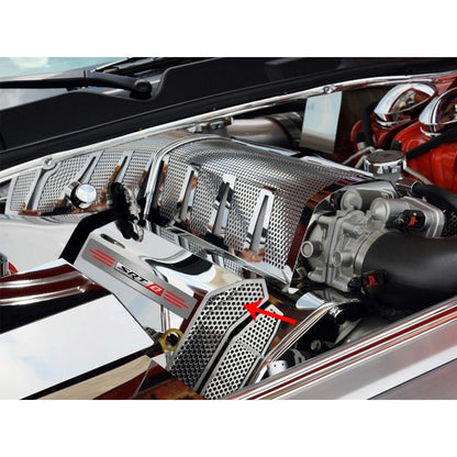 Fuel Rail Covers with Red LED for Dodge Challenger SRT8 (2008–2010)