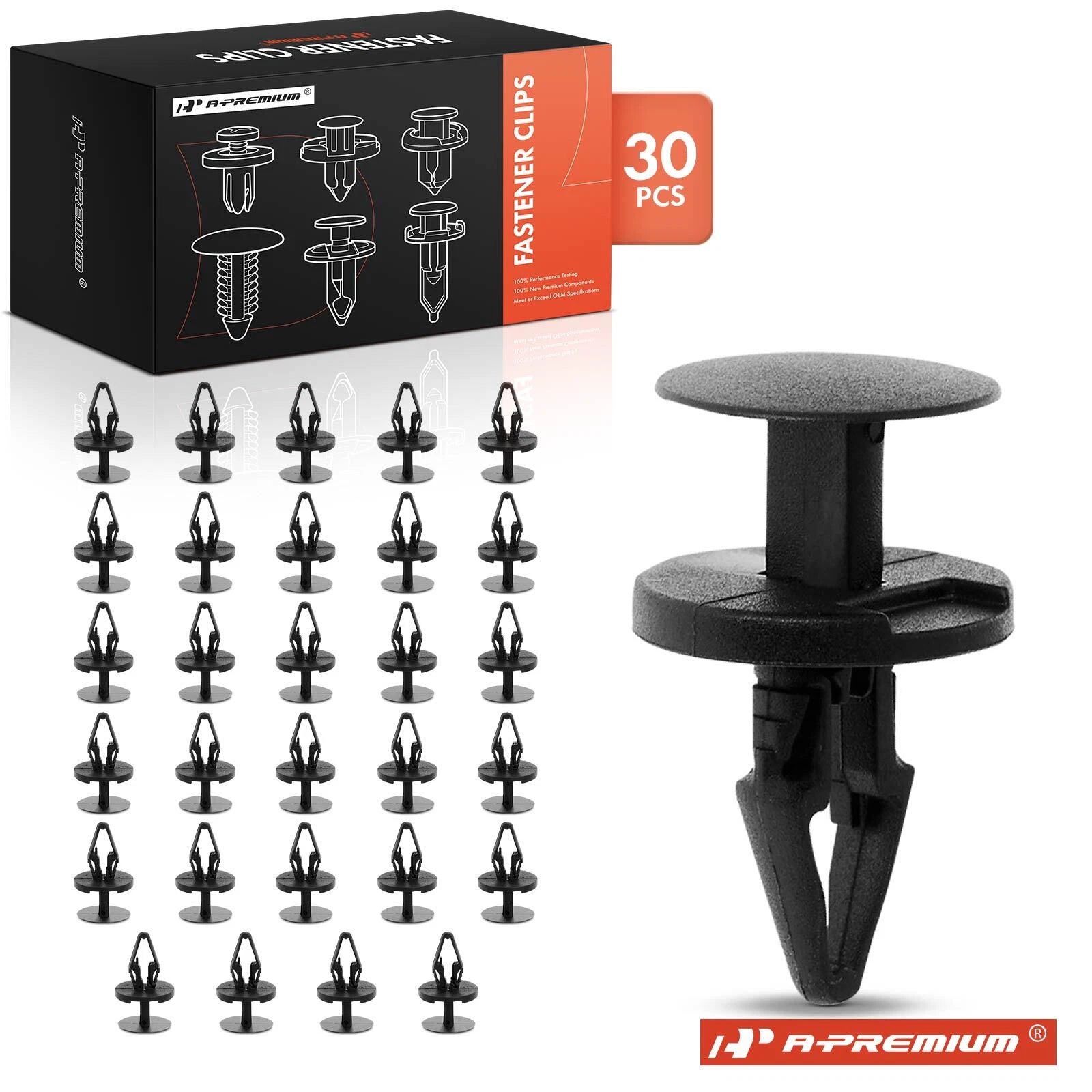 30Pcs Air Distributor & Windshield Defroster Retainer for GMC