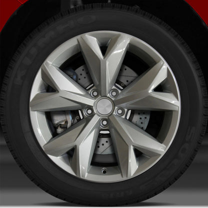18x8 Factory Wheel (Bright Medium Silver Full Face) for Volkswagen Atlas