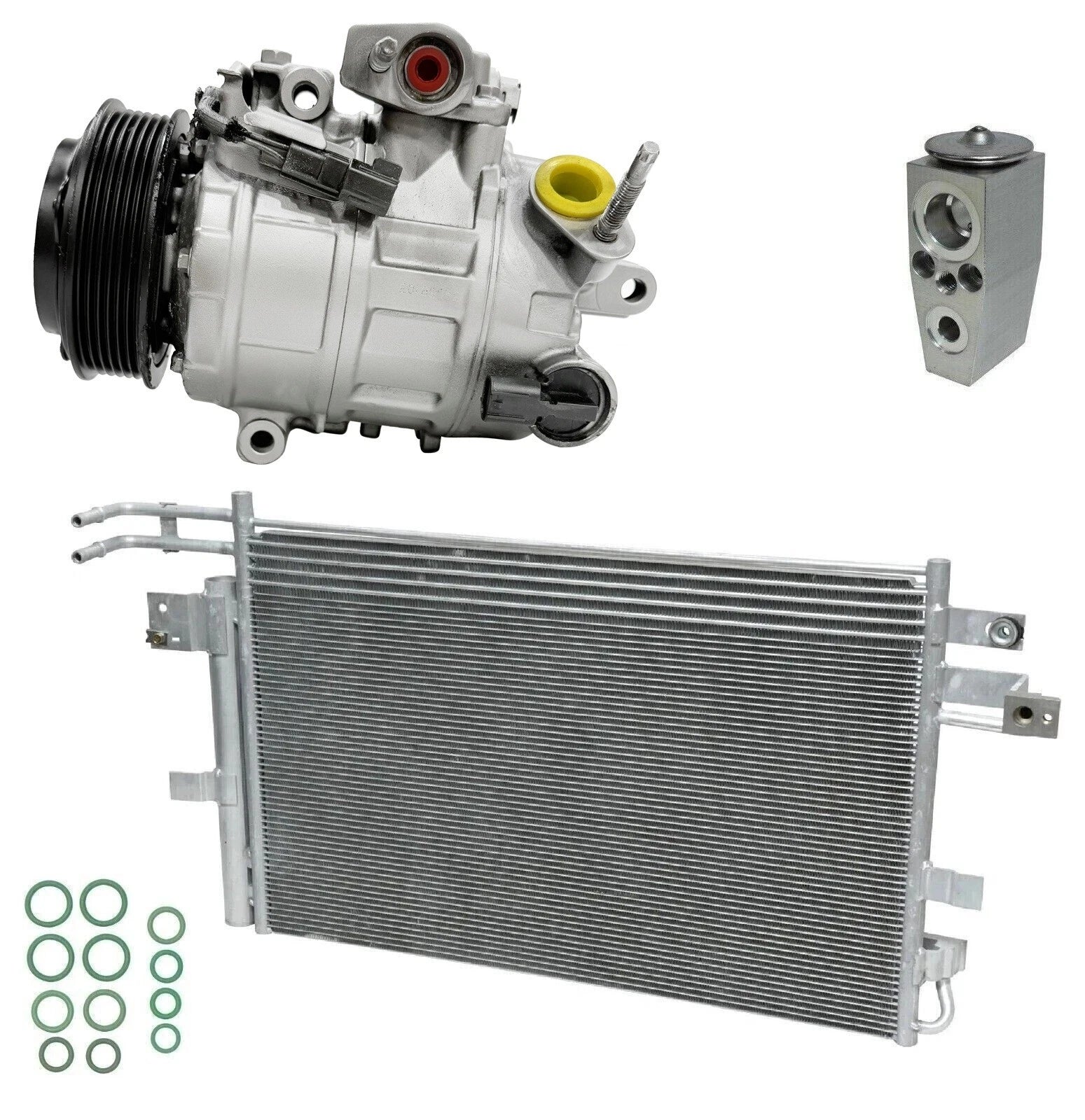 A/C Compressor Kit With Condenser for Ford Taurus 3.5L V6 (2013–2013)