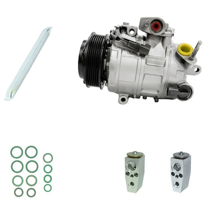 AC Compressor Kit for Lincoln MKT 3.7L (2013–2013) with Rear