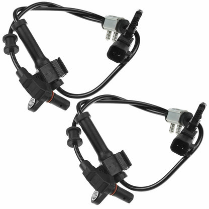 2X Front ABS Wheel Speed Sensors for Chevy Silverado 2500 3500 HD (2001–2019)