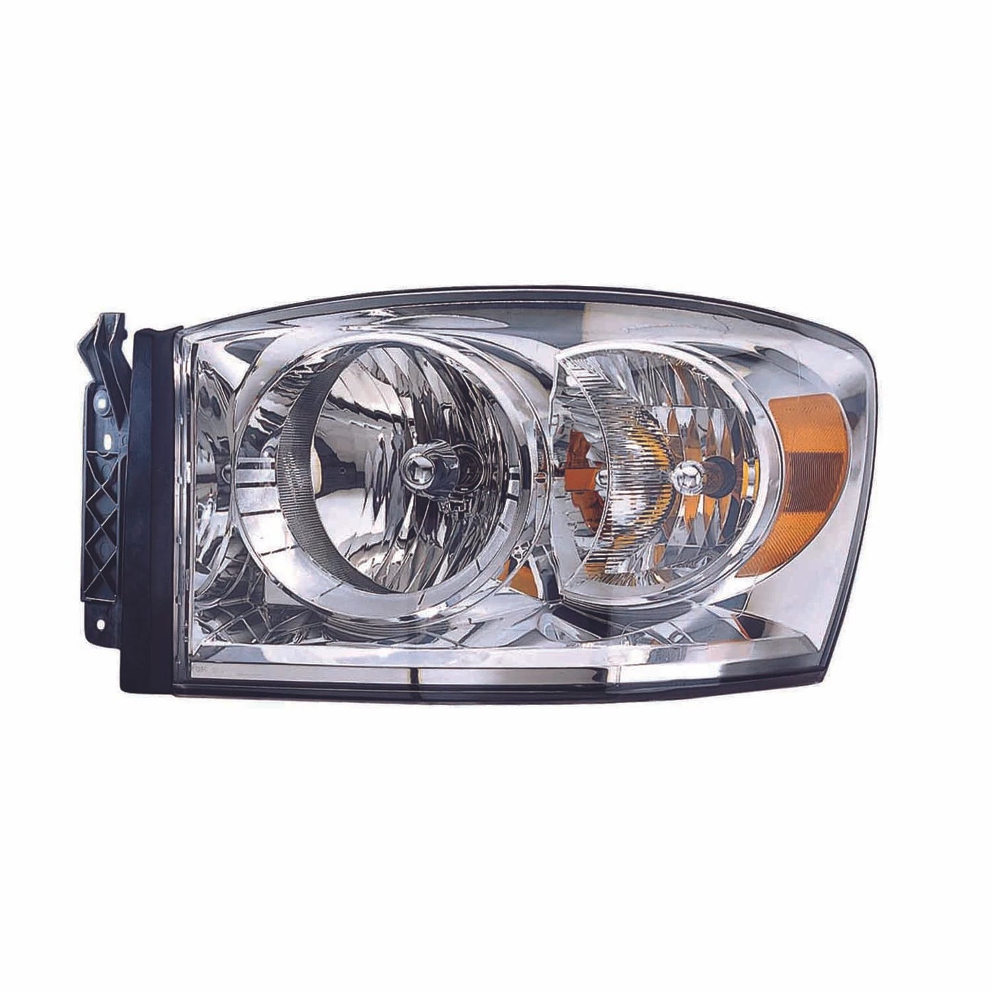 Replacement Driver Side Headlight Assembly w/o Lower Amber Reflector