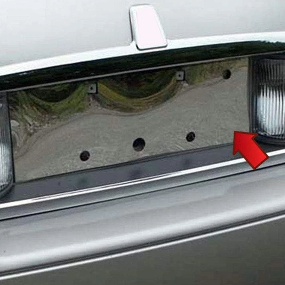License Plate Bezel Stainless Steel Luxury Trim for Lincoln Town Car (2003–2007)