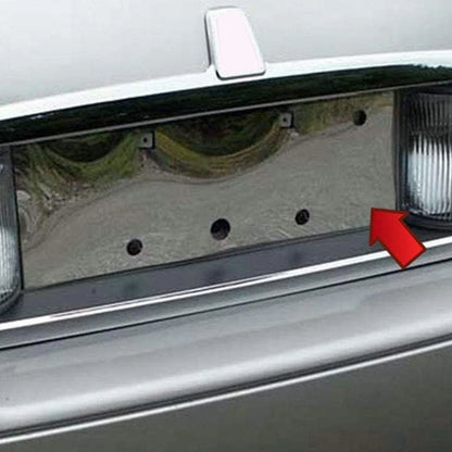 License Plate Bezel Stainless Steel Luxury Trim for Lincoln Town Car (2003–2007)