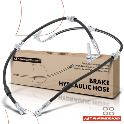 2X Front Brake Hydraulic Hose for Suzuki Grand Vitara (1999–2005)