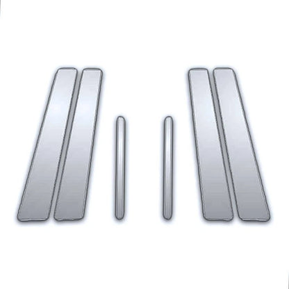 6Pc Chrome Pillar Post Covers for Lincoln Zephyr (2006–2009)
