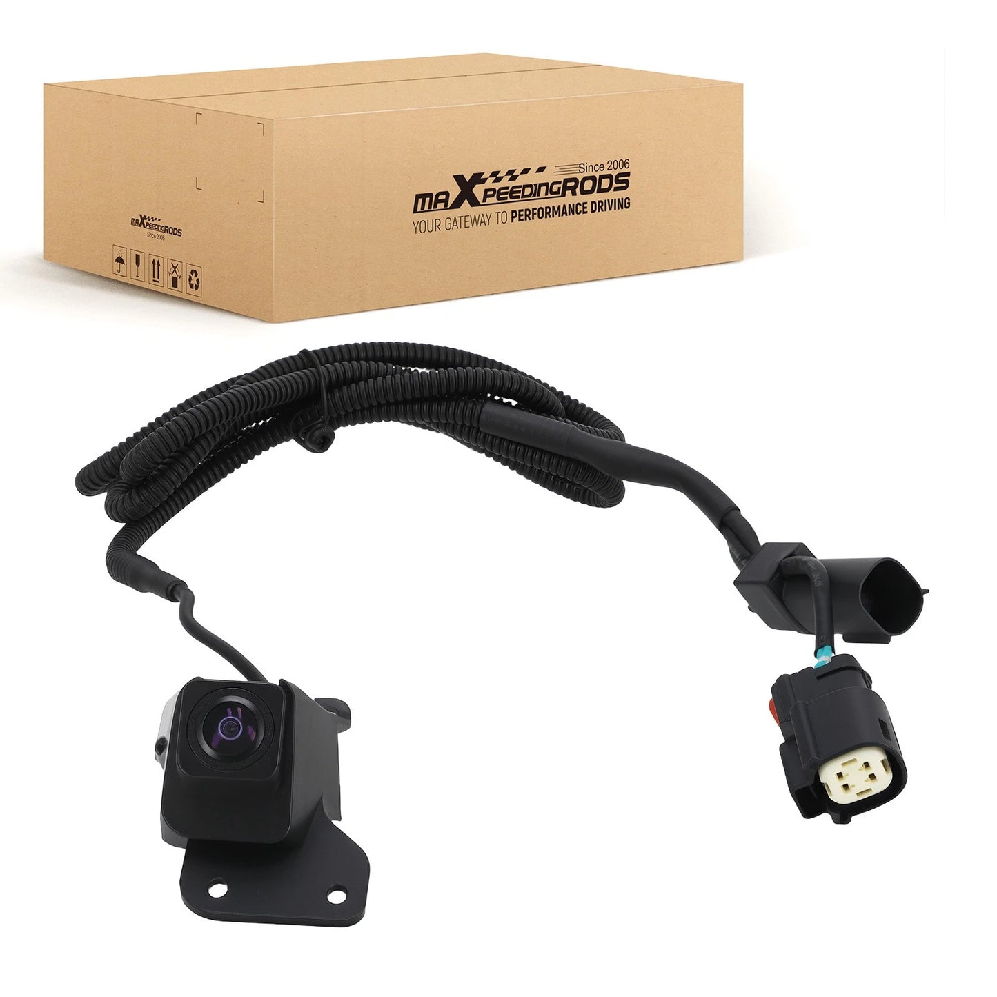 180° Parking Backup Camera for Chevrolet Silverado 2500 (2011–2014) Black