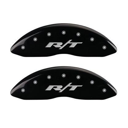 Black RT Caliper Covers Set for 2008-2010 Dodge Avenger R/T