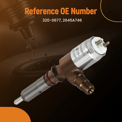 Fuel Injector Assembly for Caterpillar C6.6 E320D E323D 420E (2000–2008)