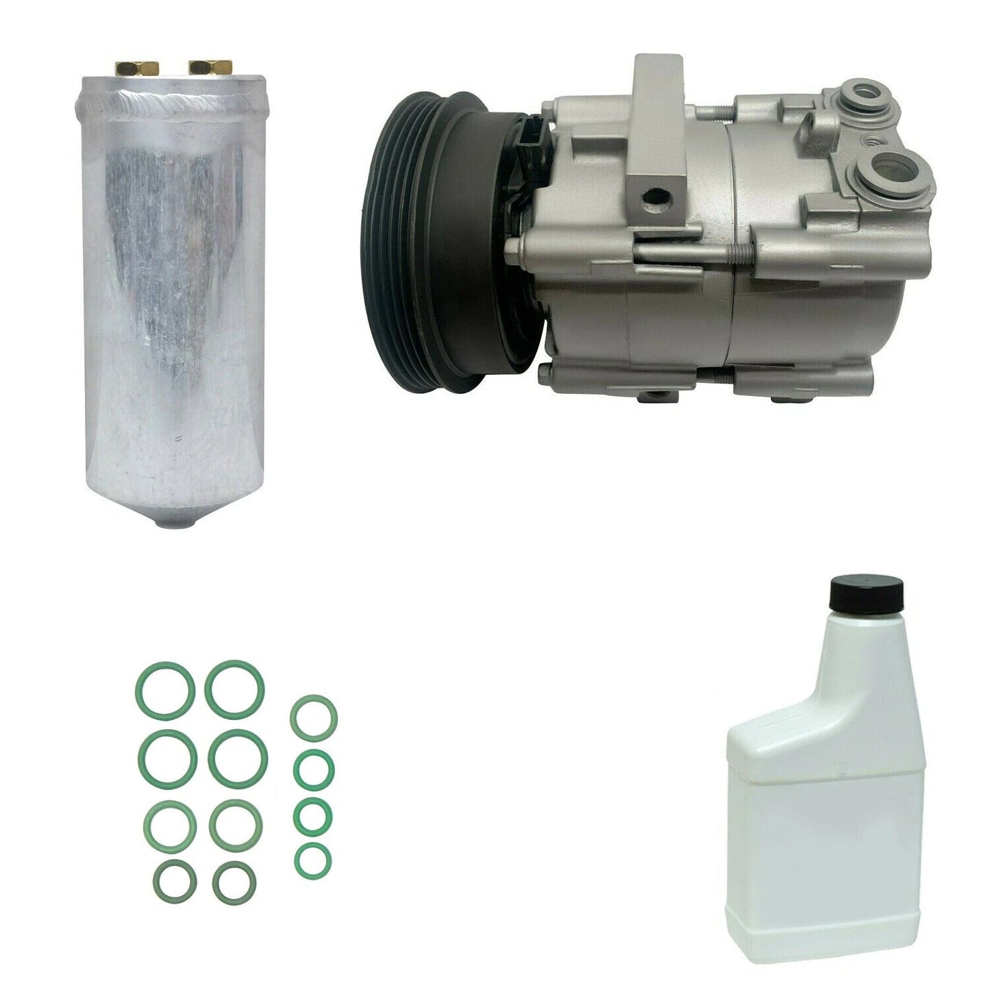 AC Compressor Kit Replacement for Toyota Corolla AE90 (1984–1987)