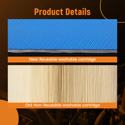 Air Filter Element for Freightliner Cascadia 2018–2022
