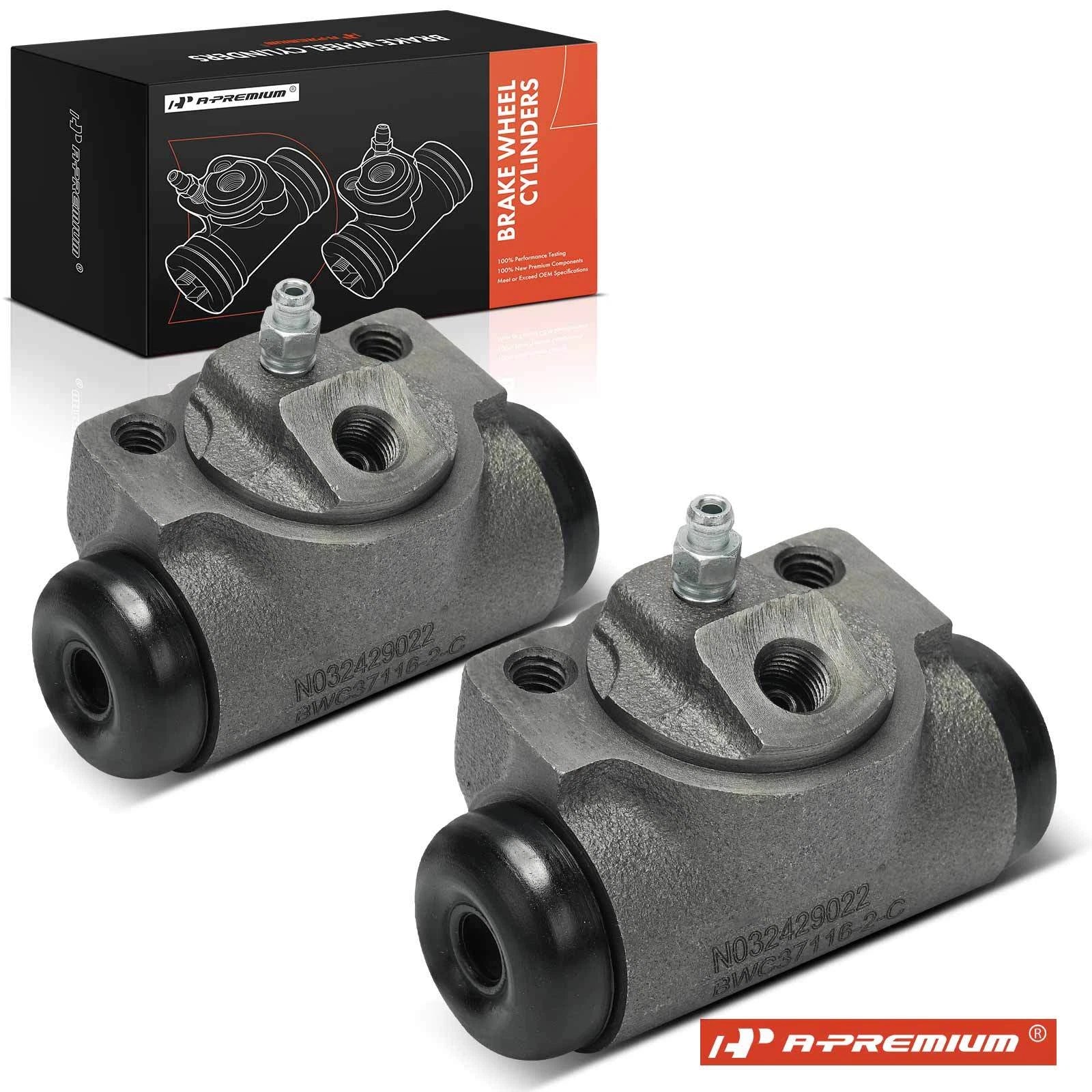 2X Rear Drum Brake Wheel Cylinder for Chevy Caprice Impala Buick