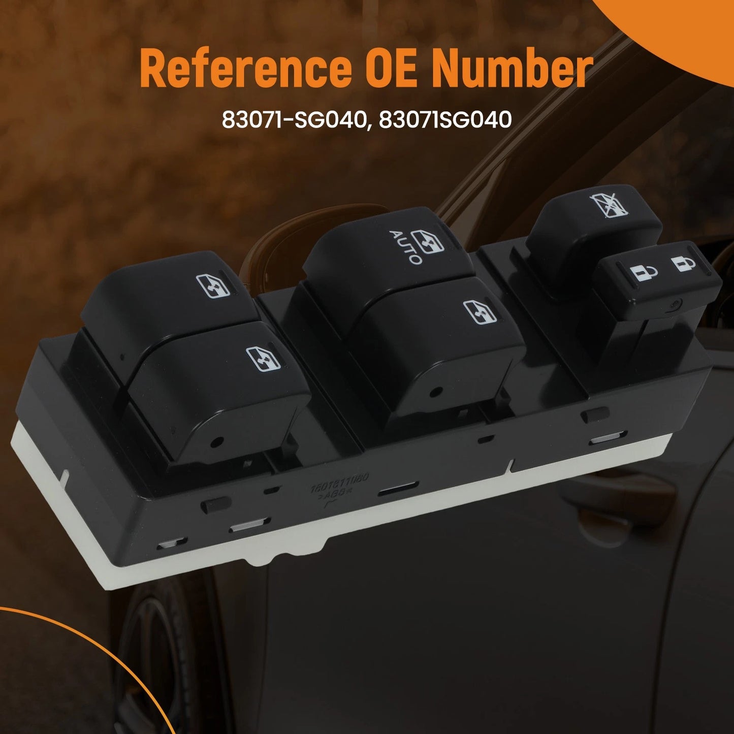 Front Left Power Window Switch for Subaru Forester (2014–2016)