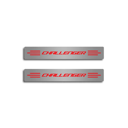 Fuel Rail Cover Set with Blue LED for Dodge Challenger SRT8 (2008–2010)