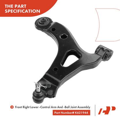 10x Front Control Arm with Ball Joint for Buick Chevy