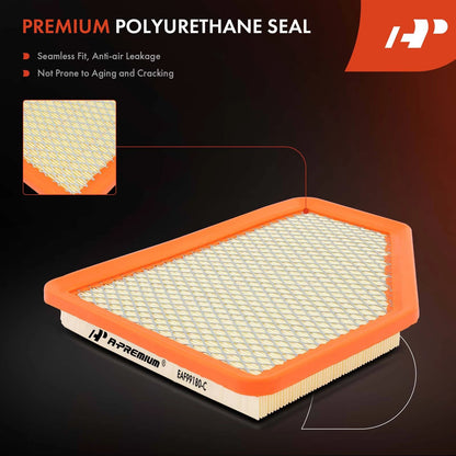 2X Engine Air Filter for Chevy Volt (2016–2019) 1.5L Hatchback