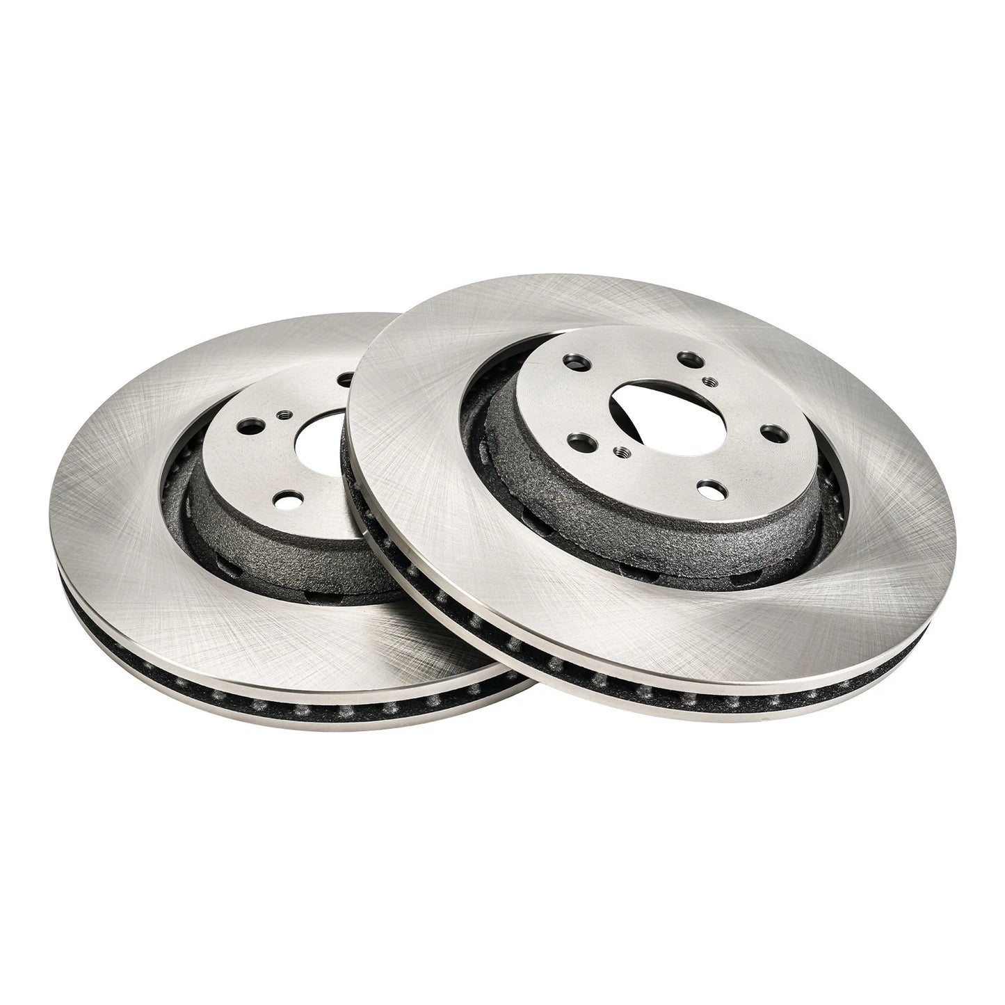2PC Front Brake Disc Rotors for Toyota Venza (2009–2015)