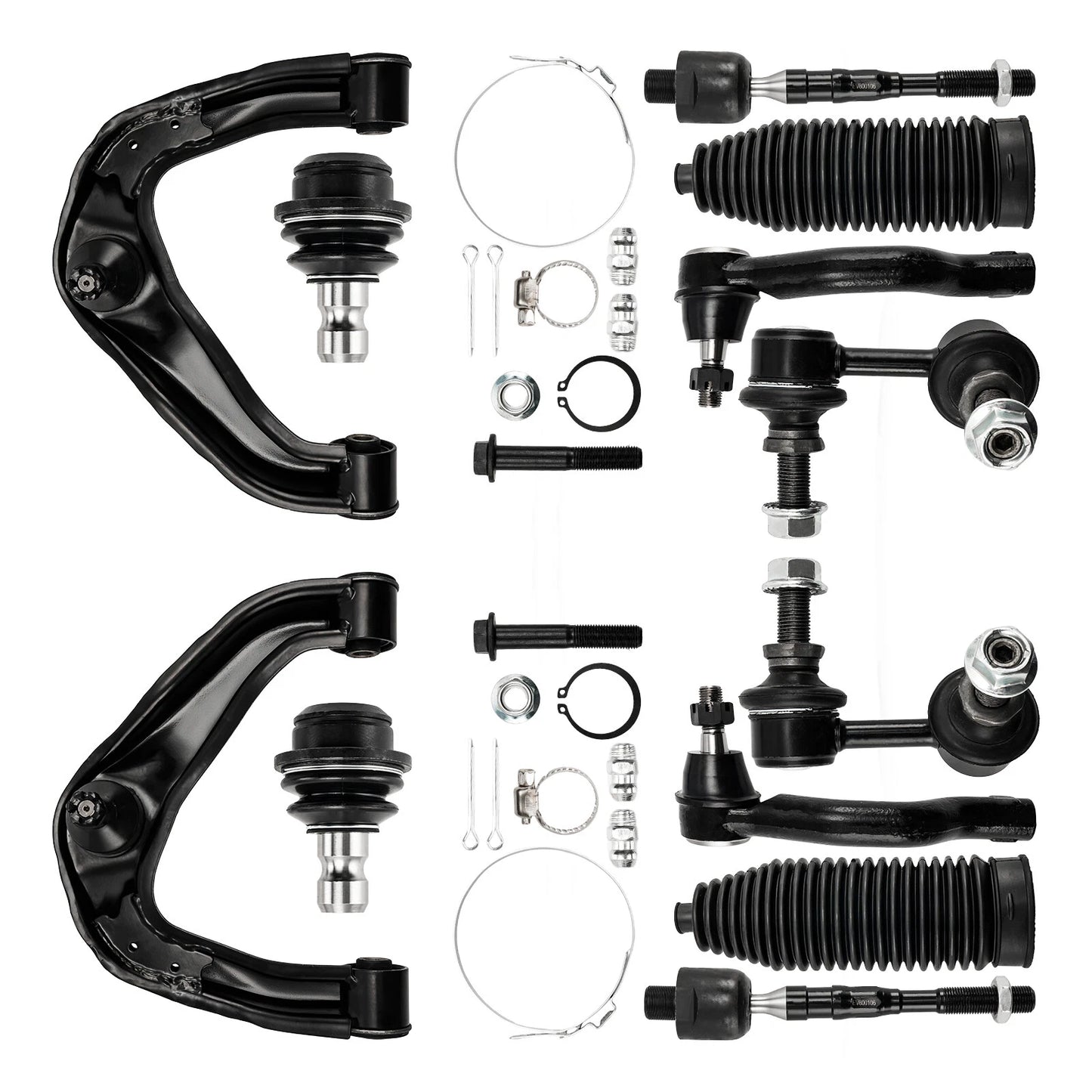 Front Control Arms, Sway Bar & Tie Rod Ends for Nissan Frontier (2005–2019)