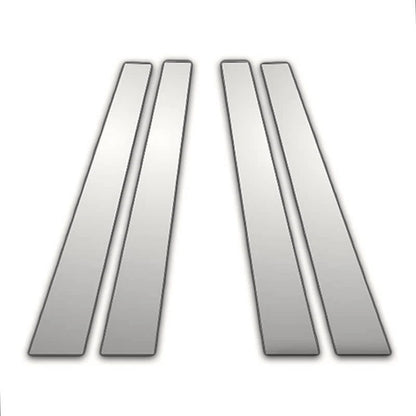 4 Pc Chrome Pillar Post Covers Upgrade for BMW 750iL (1994–2001)